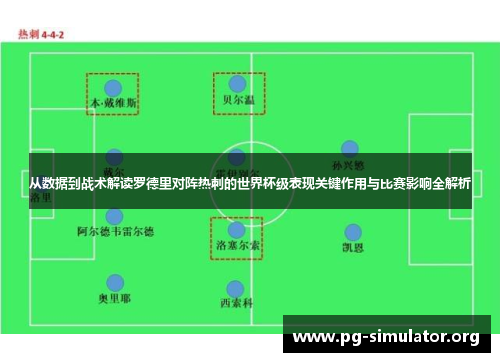 从数据到战术解读罗德里对阵热刺的世界杯级表现关键作用与比赛影响全解析